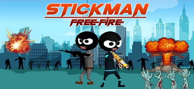 Stickman Free Fire游戏图2