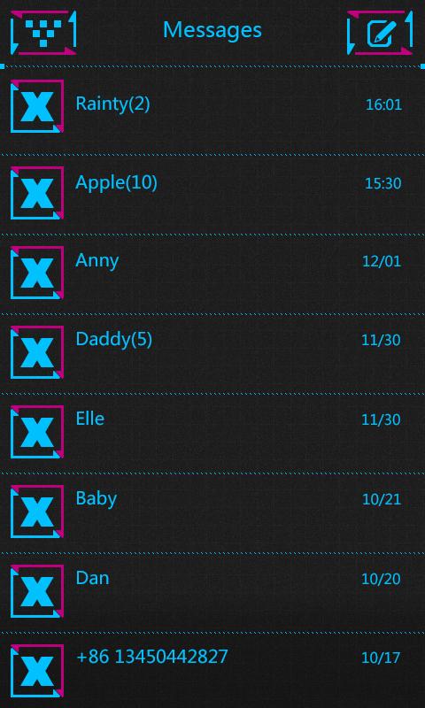 GO SMS Pro XxX ThemeEX软件图0