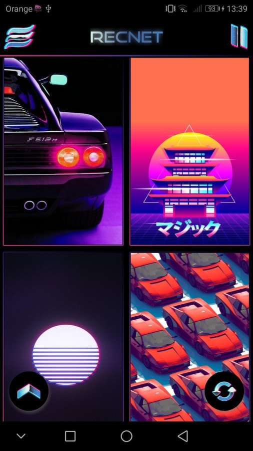 Retrowave壁纸app图0