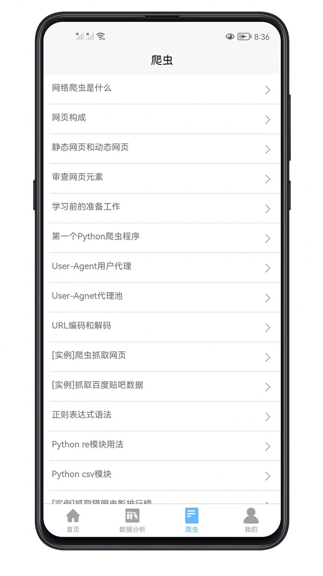 python数据分析app图1