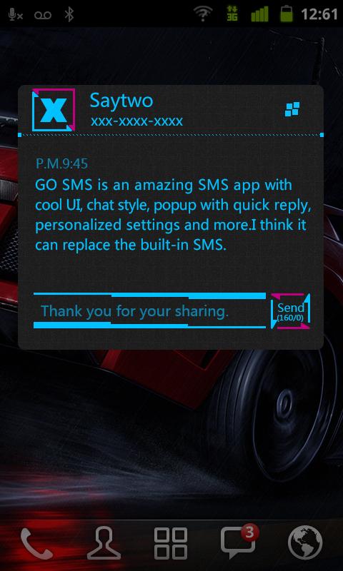 GO SMS Pro XxX ThemeEX软件图1