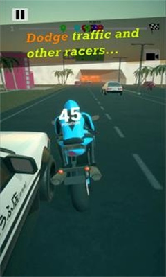 Real Motorbike Simulator Race 3D(真实摩托3D)图2