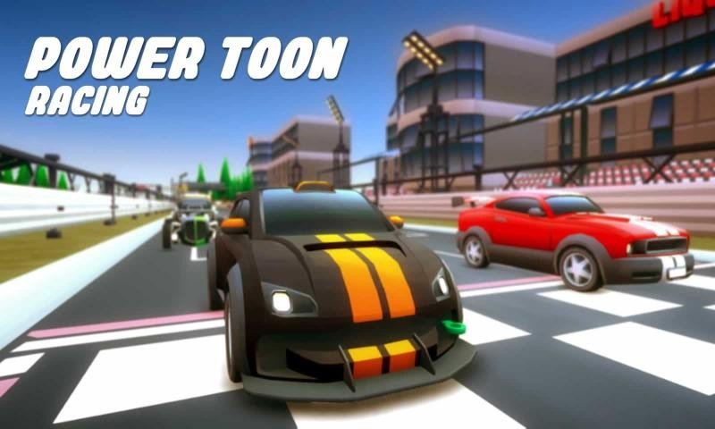 动力卡通赛车游戏(Power Toon Racing)图2