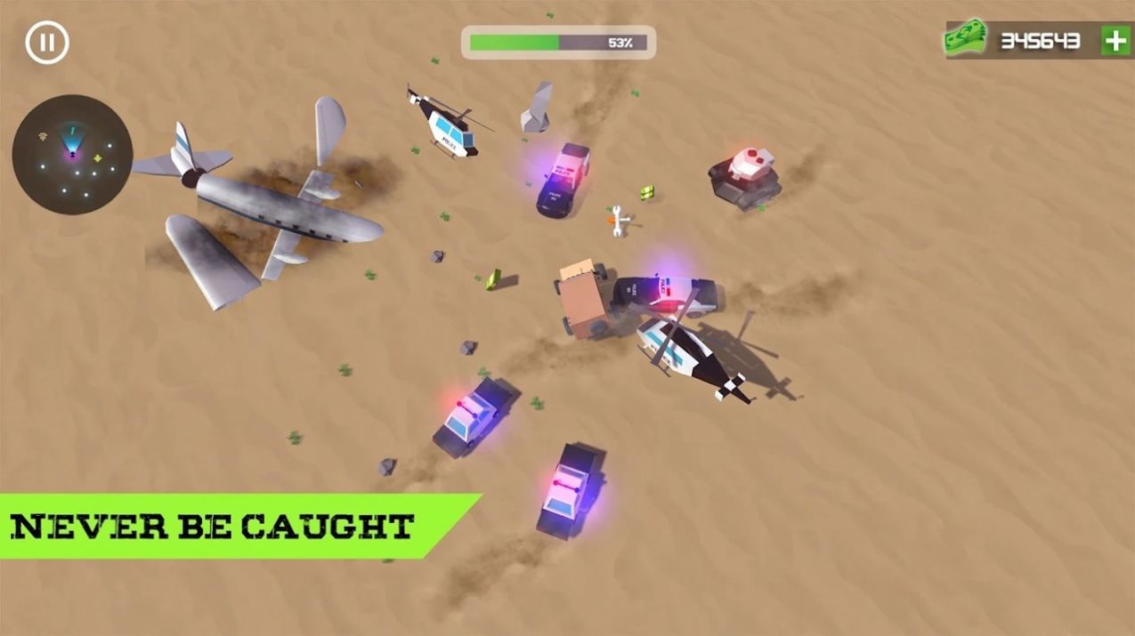 Dodge Police Car escape: Dodging Car Games free图0