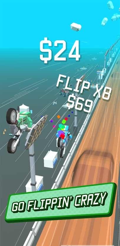 超级3D公路摩托特技(Super 3D Highway Bike Stunt)图2