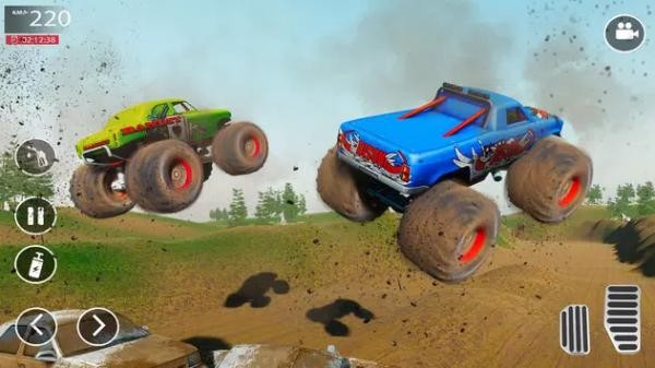 怪物卡车泥泞Monster Truck Mudding Games图2