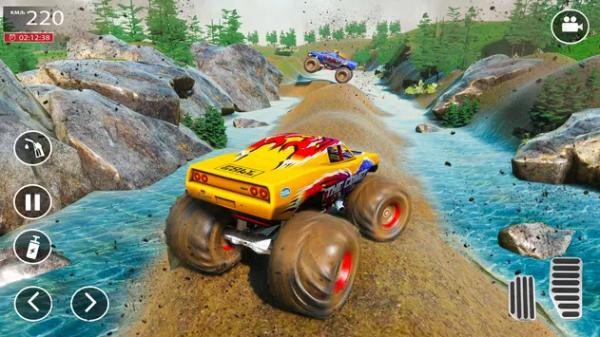 怪物卡车泥泞Monster Truck Mudding Games图1