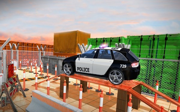 现代警车停车场(Police Car Parking)图2