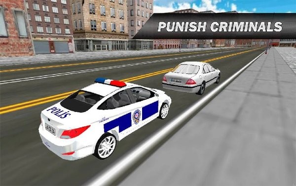 真实警车驾驶模拟器游戏(Real Police Car Driving Simulator)图1