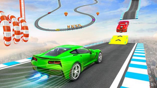 危险天空超跑特技(Stock Car Stunt Car Games)图1