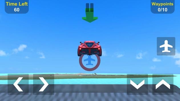 Flying Car Fantastic 3D(飞车梦幻3D手游)图2