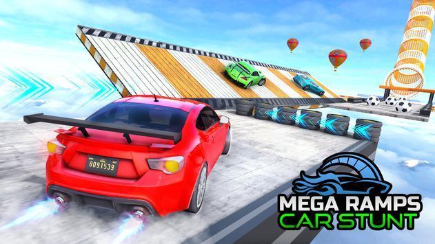 Mega Ramp Car Stunts Racing 3D: Free Car Games图2