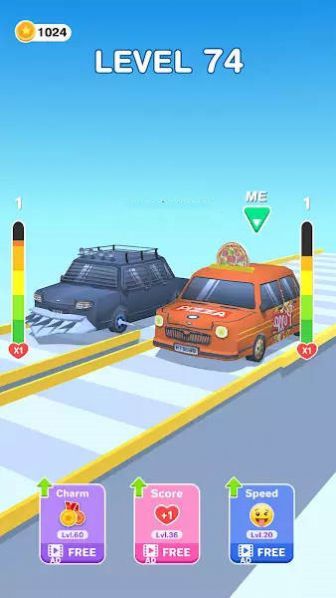 汽车改造比赛3D(Car Makeover Race 3D)图1