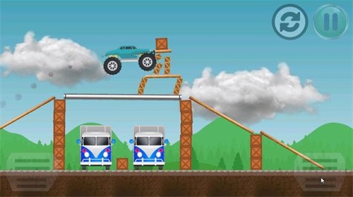 Monster Truck Jump(怪物卡车跳跃)图0