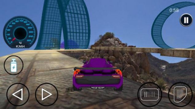 垂直坡道赛车下载(Car Stunt 3D Adventure)图1