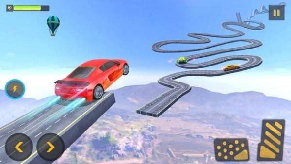 坡道赛车新特技(Impossible Car Stunt)图0