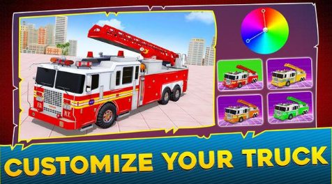 消防车机器人汽车(Fire Truck Robot Car Game)