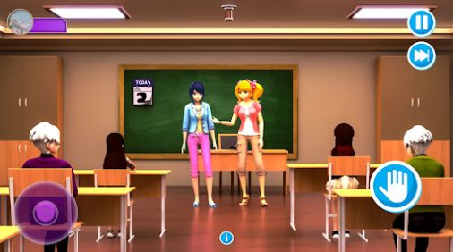 AnimeHighSchoolGirlTeacherSimulator3dGames图2