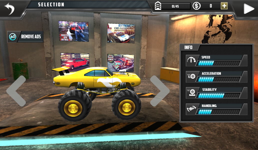 空中卡车特技驾驶(Monster Truck Survivor)图1