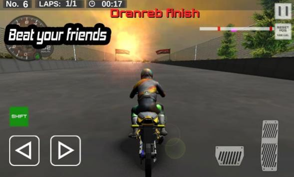 真正的飙车比赛2(Real Drag Bike Racing 2 Multiplayer)图0