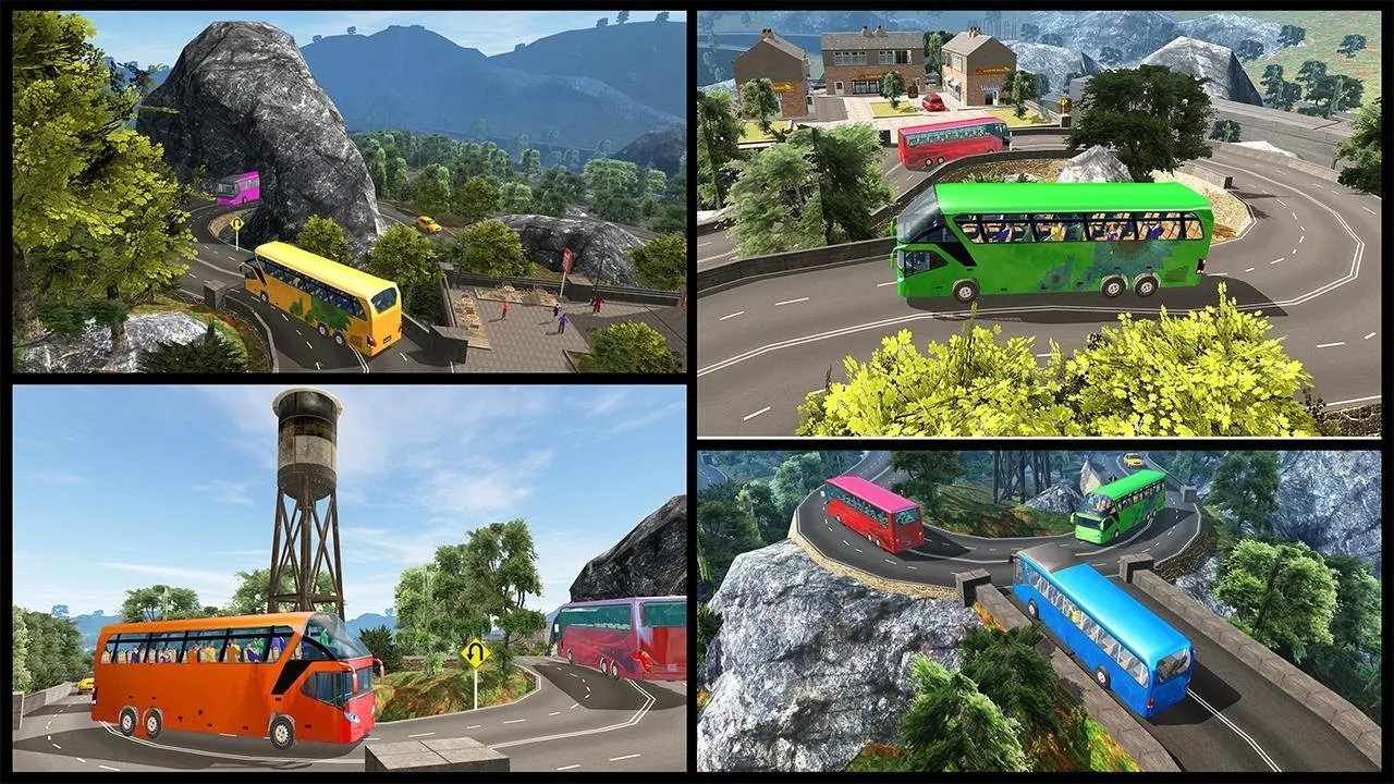 旅游教练公路驾驶(Tourist Coach Dangerous Offroad)图2