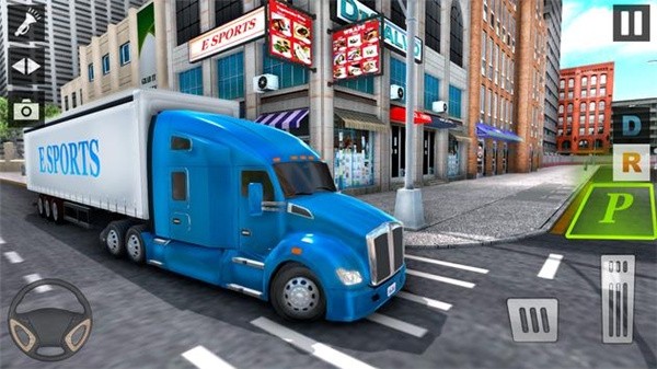 Euro Truck Driving Simulator(城市运输卡车停车场)图3