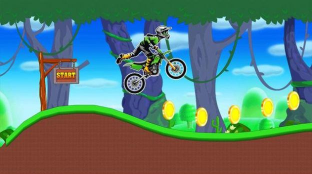 极限自行车特技游戏(Extrem Bike Stunt Racing)图0