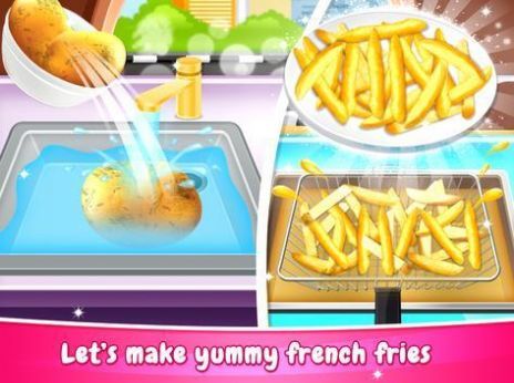 食品烹饪大厨(Street Food Maker Cooking Game)图0