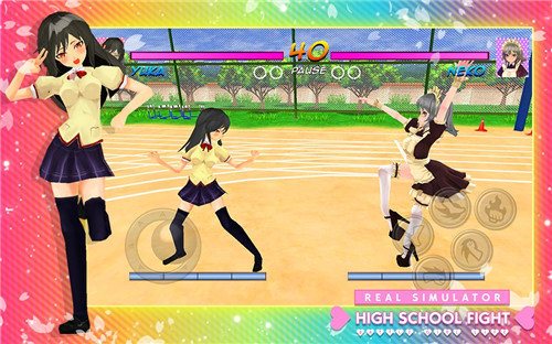 High SchoolGirlRealBattleSimulatorFightLife超变态模拟器图0