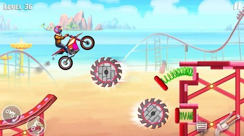 摩托车比赛激烈特技(Bike Race: Bike Stunt Games)图0