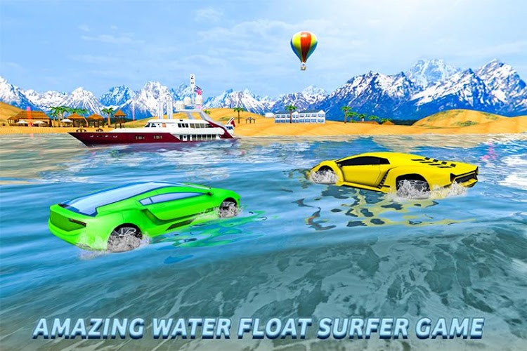 Water Surfer Floating Car(水冲浪者浮动车游戏)图0