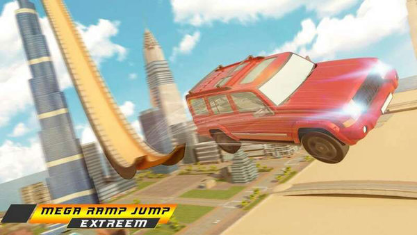 迪拜汽车特技(Dubai Car Crime City Grand Race Ramp)图2