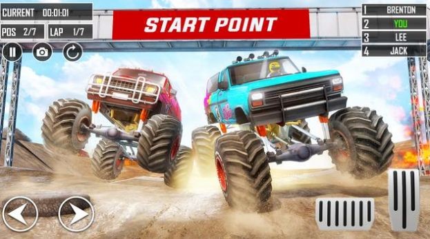 越野疯狂怪物卡车Off Road Monster Truck Racing图0