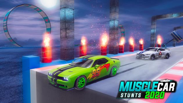 危险的高空肌肉车特技(Muscle Car Stunts 2020)图2