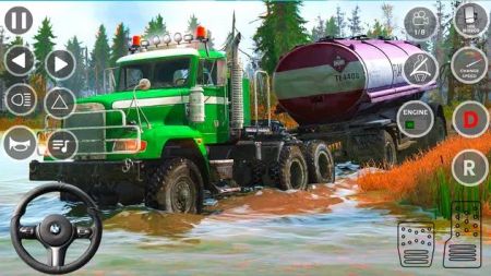 越野泥浆驾驶卡车(Offroad Mud Driving Truck Games)图2