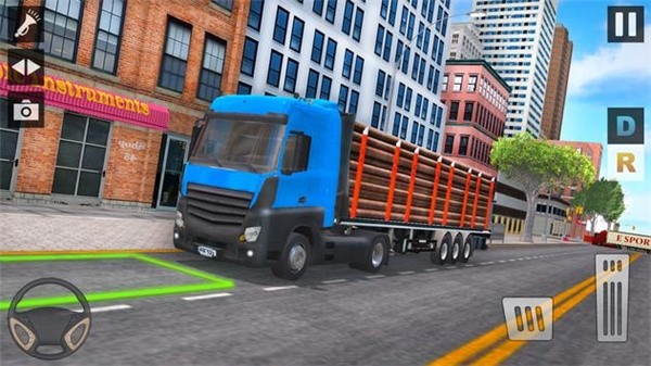 Euro Truck Driving Simulator(城市运输卡车停车场)图2