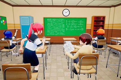 女生高中校园生活(Anime Girls School Simulator)图2