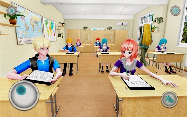 动漫学校女孩生活Anime School Girl Life Games图0