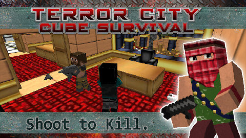 可怕的方块生存Terror City Cube Survival图2