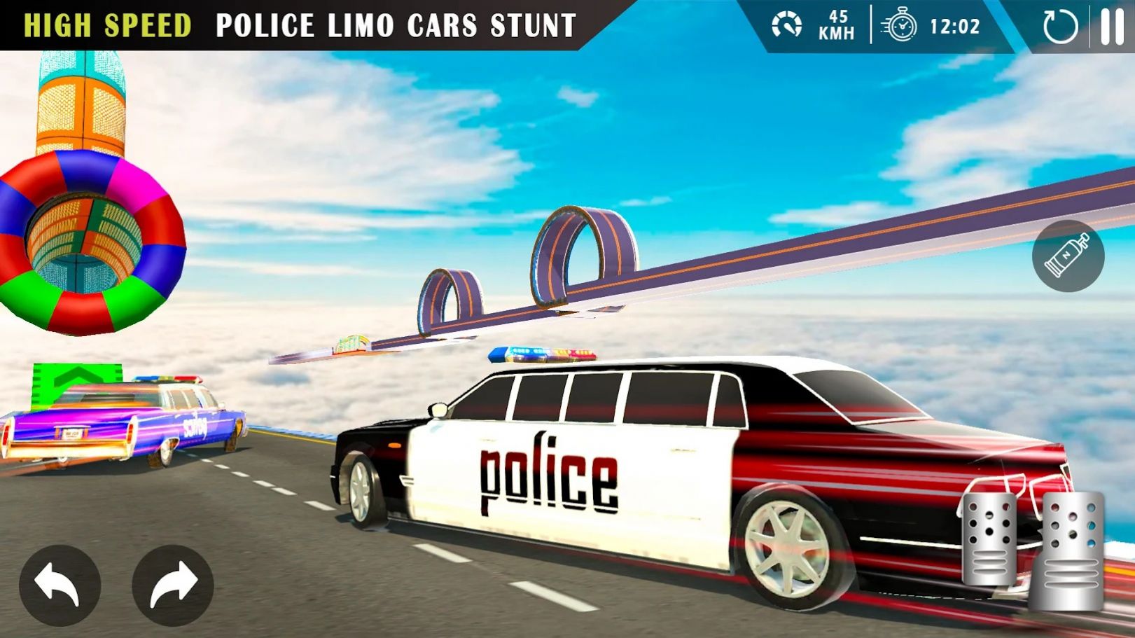 Mega Ramp Police Limousine(超长豪华警车赛车)图1