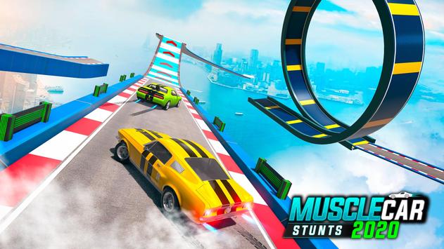 危险的高空肌肉车特技(Muscle Car Stunts 2020)图1