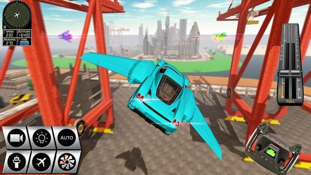 未来派飞行汽车赛车(Futuristic Flying Car Racer)图2