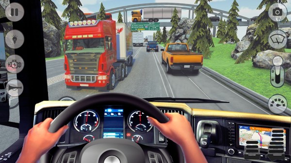 在卡车驾驶中In Truck Driving Highway Race Simulator图2