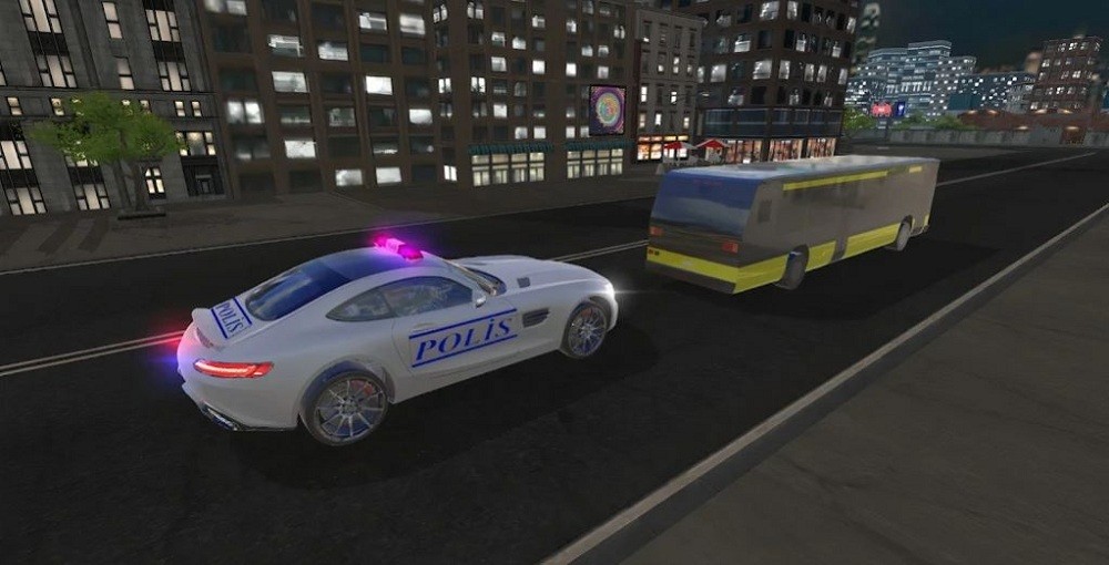 Mercedes Police Car Game 2021(梅赛德斯警车模拟2021)图1