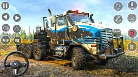 越野泥浆驾驶卡车(Offroad Mud Driving Truck Games)图1