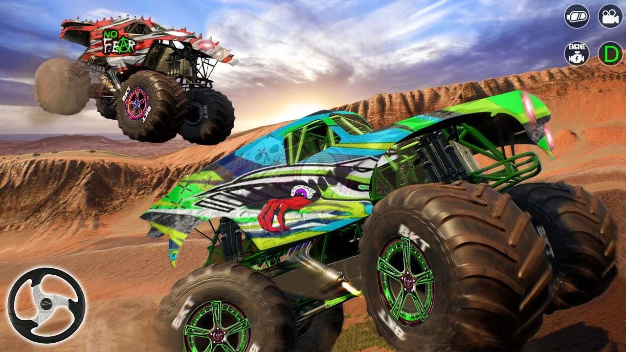 怪物卡车物理碰撞(Monster Truck Ferocity)图1