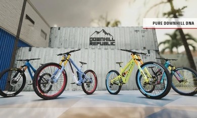 极速山地车游戏(DownHill Republic)图2