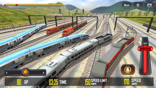 火车比赛3d游戏(Train Racing 3D)图2