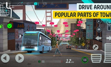 巴士模拟器PRO手游(Bus Simulator pro)图3