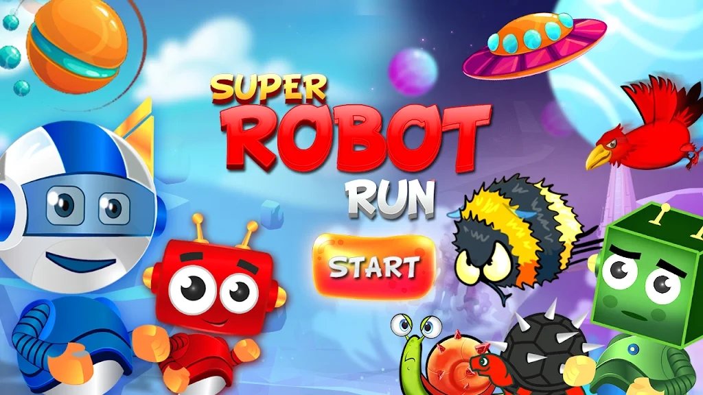 超级机器人跑酷(Super Robot Run)图0